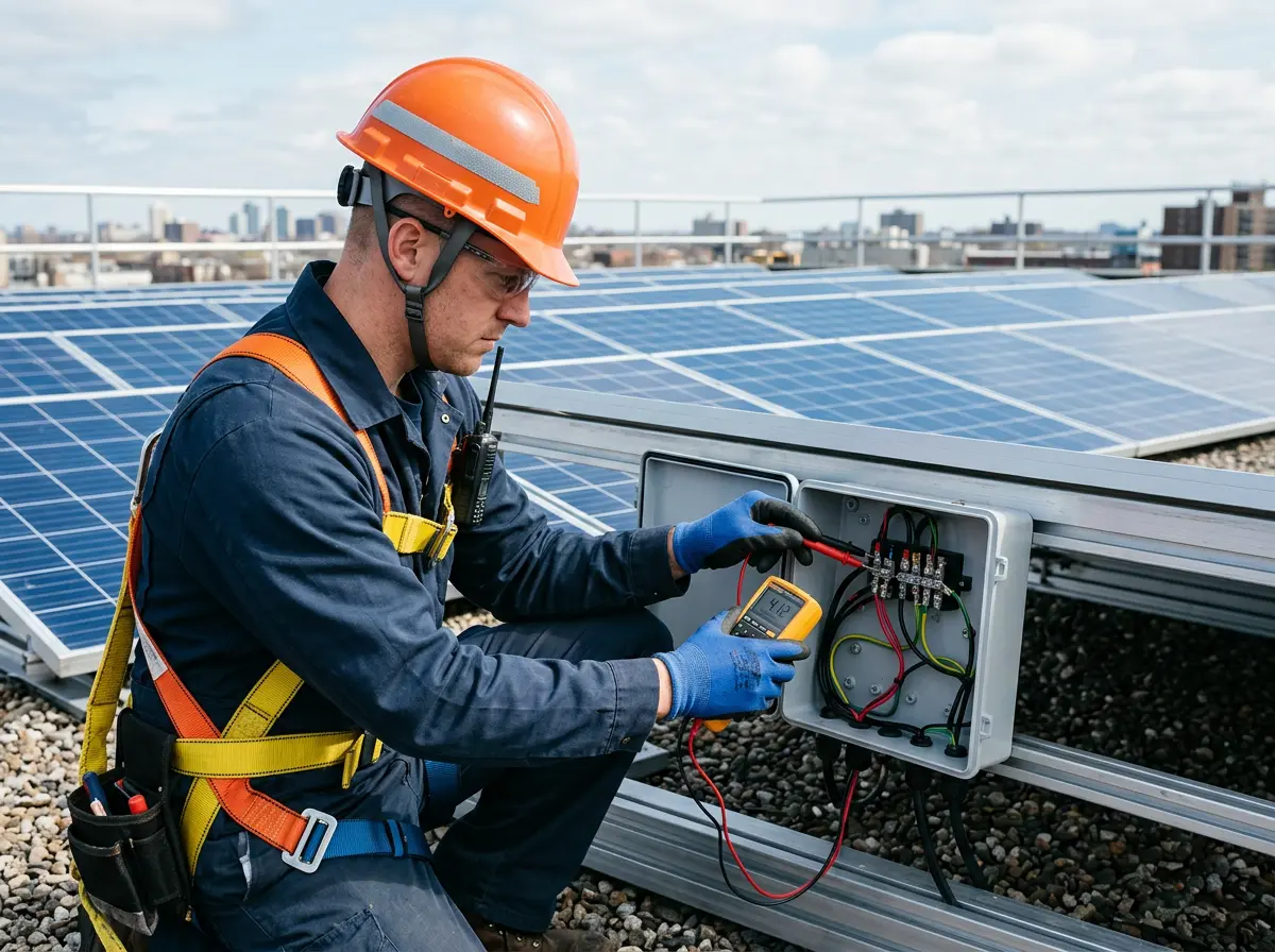 Güneş Paneli Bakımı