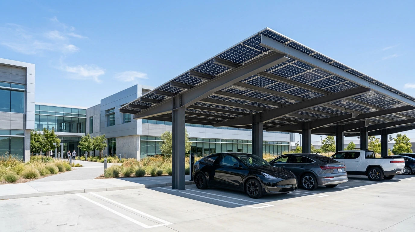 Solar Carport Kurulumu